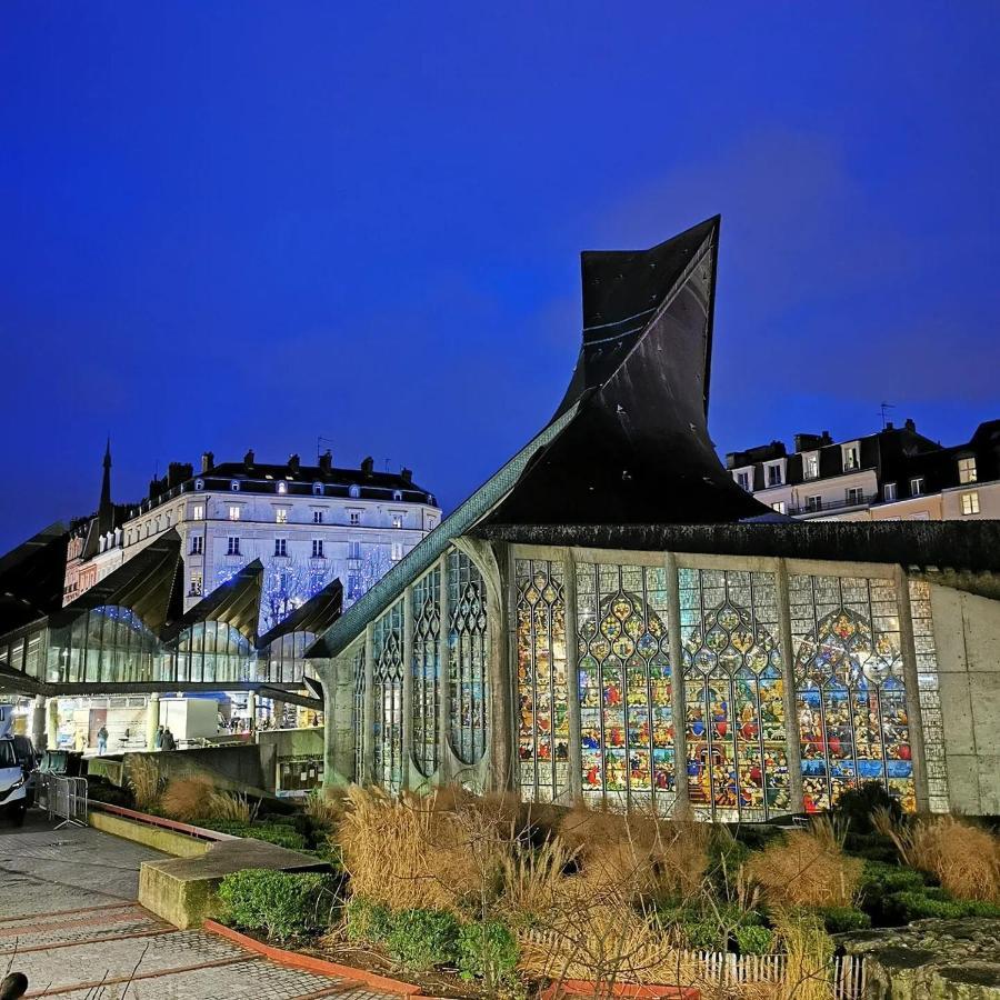 Ferienwohnung "Le 104" Studio Cosy Proche De Rouen Avec Parking Mont-Saint-Aignan Exterior foto